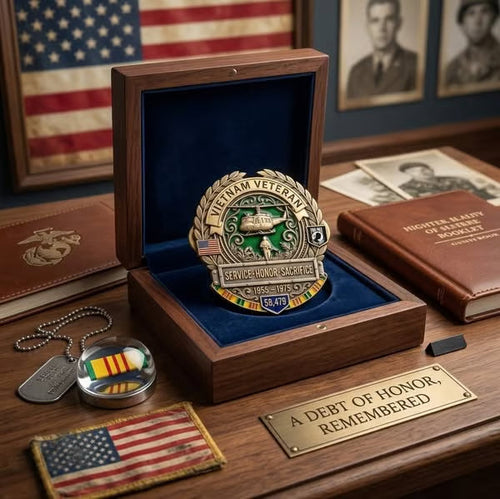 🦅LAST DAY 50% OFF - 🎖️Vietnam Veteran Honor Commemorative Pin