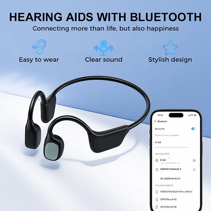 🔥🔥Final 3 Hours: 80% OFF🏆 Limited-Time Offer – Don’t Miss This Deal🔥Pryxo Bone Conduction Smart Hearing Aids