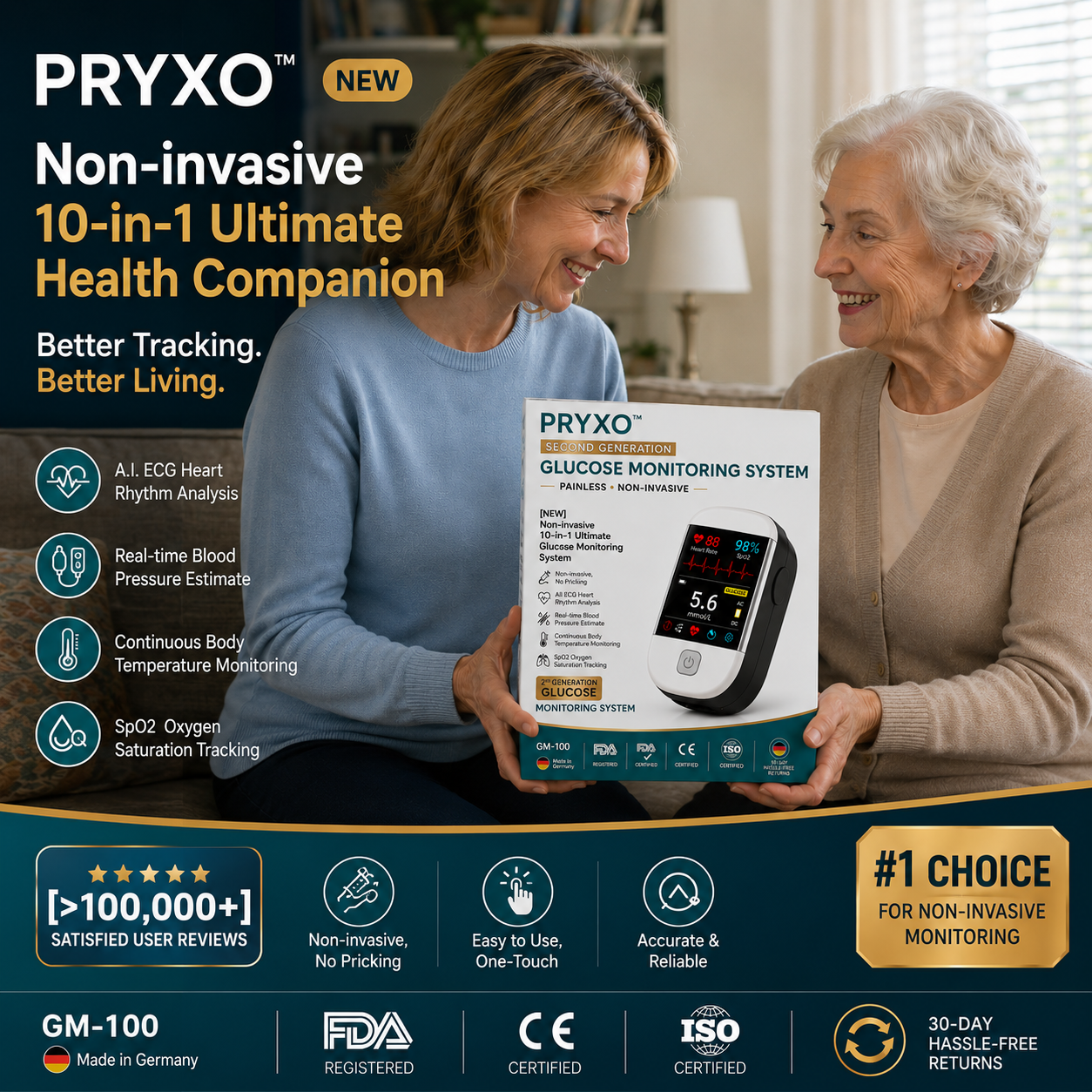 ⏰ Final Hours: Almost Sold Out🏆2026 Pryxo™ Generation 2 Smart All-in-One Device| TGA Certified