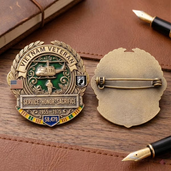 🦅LAST DAY 50% OFF - 🎖️Vietnam Veteran Honor Commemorative Pin